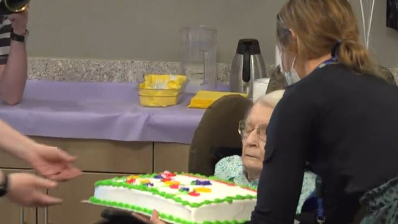 Lillian Moran celebrated turning 112 years old. Her secret to a long life? She says to keep...