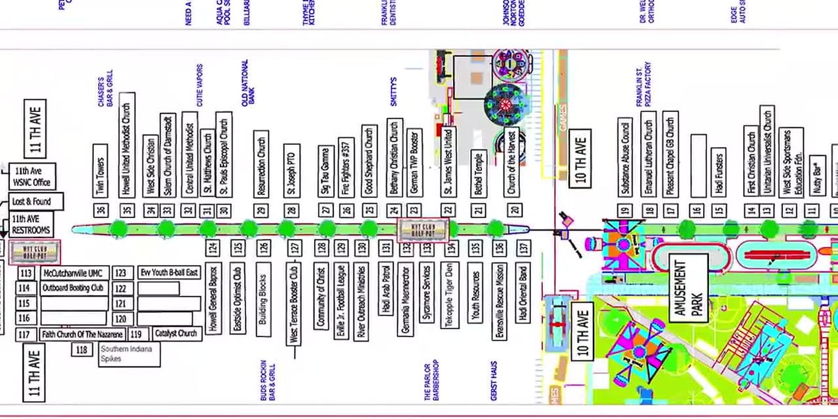 Fall Fest Map 2022 Fall Festival Munchie Map released