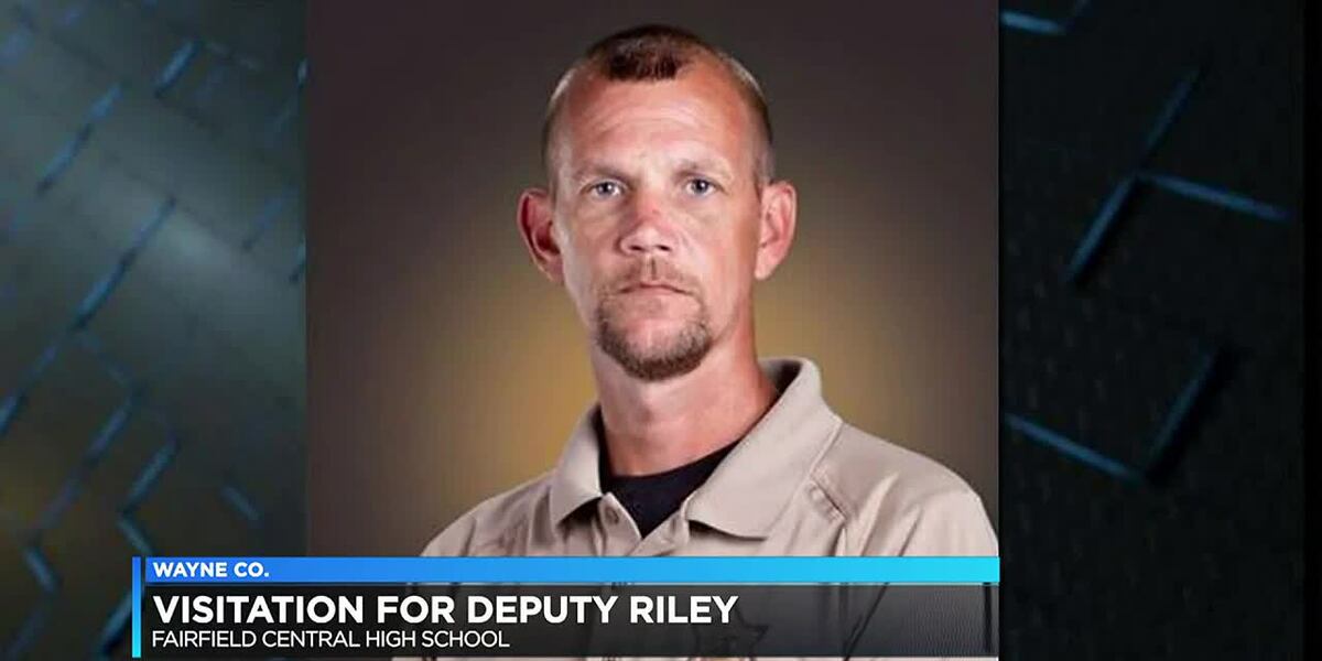 Sean Riley Shooting Community gathers at visitation service to honor Deputy Sean Riley