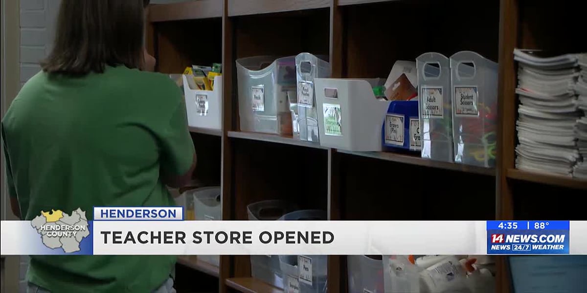 ‘Teacher Store’ opens in Henderson as new school year approaches