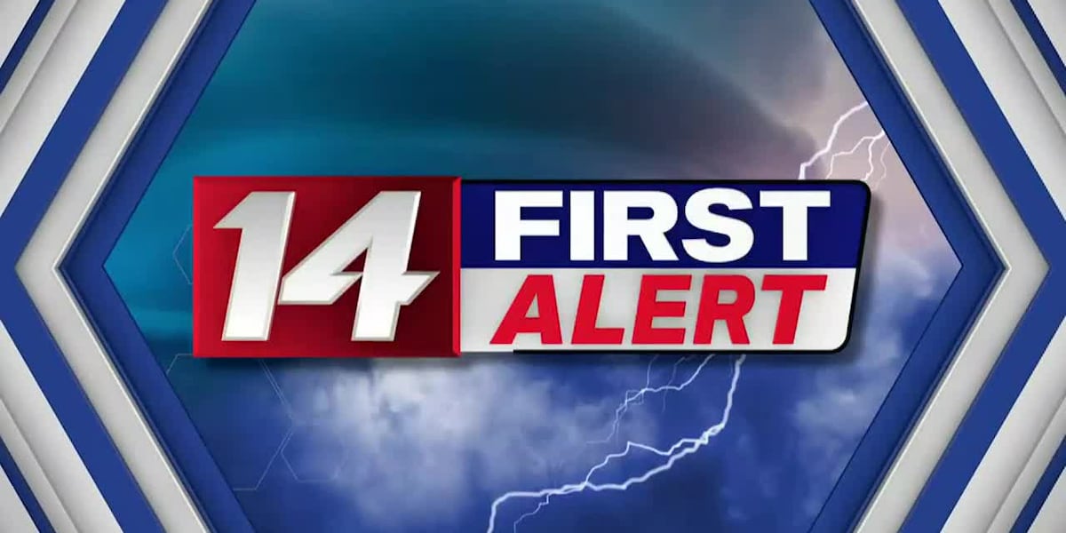 Record breaking heat followed by a few severe storms Sunday night