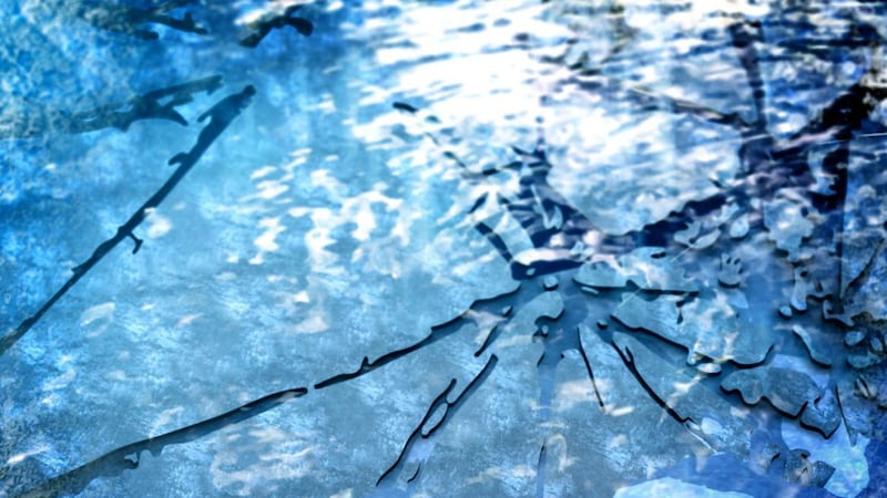 Ohio Township Fire respond to two people who fell through ice in Newburgh