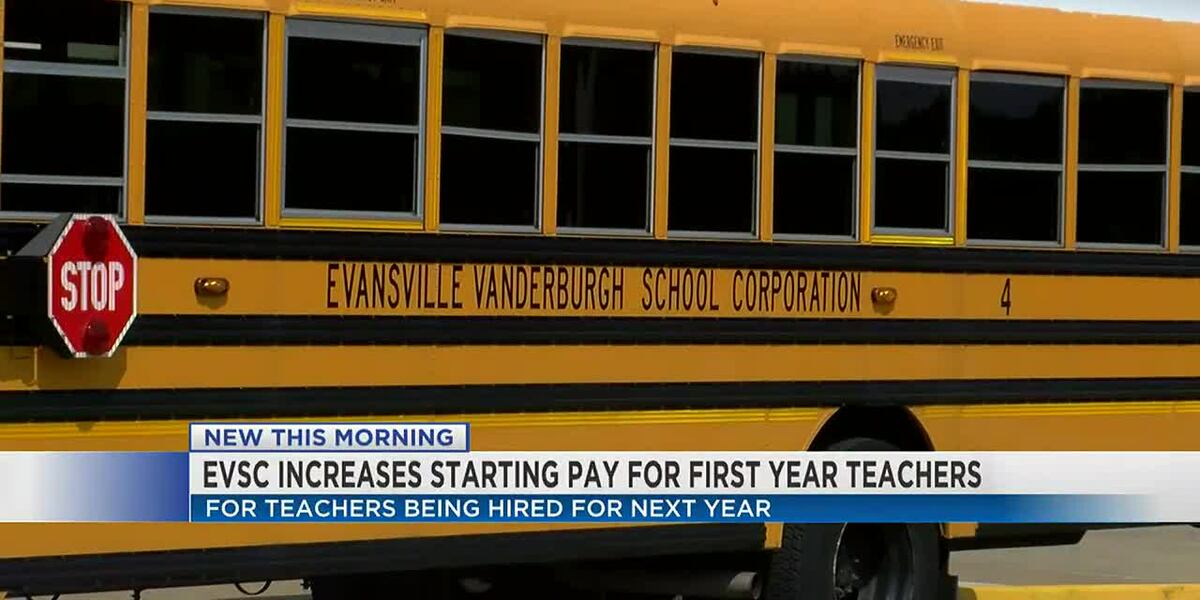 EVSC increases starting pay for firstyear teachers