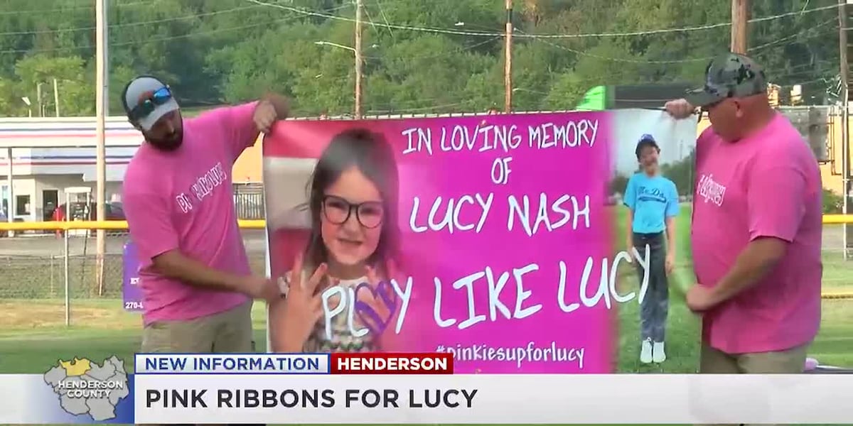 Henderson community holds ‘pink ribbon’ event to honor Lucy Nash
