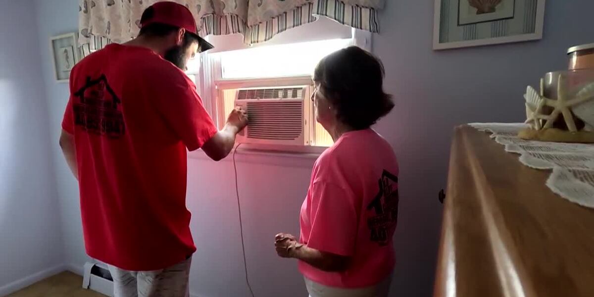 Bomh Man helping older residents beat the heat by installing their air ...