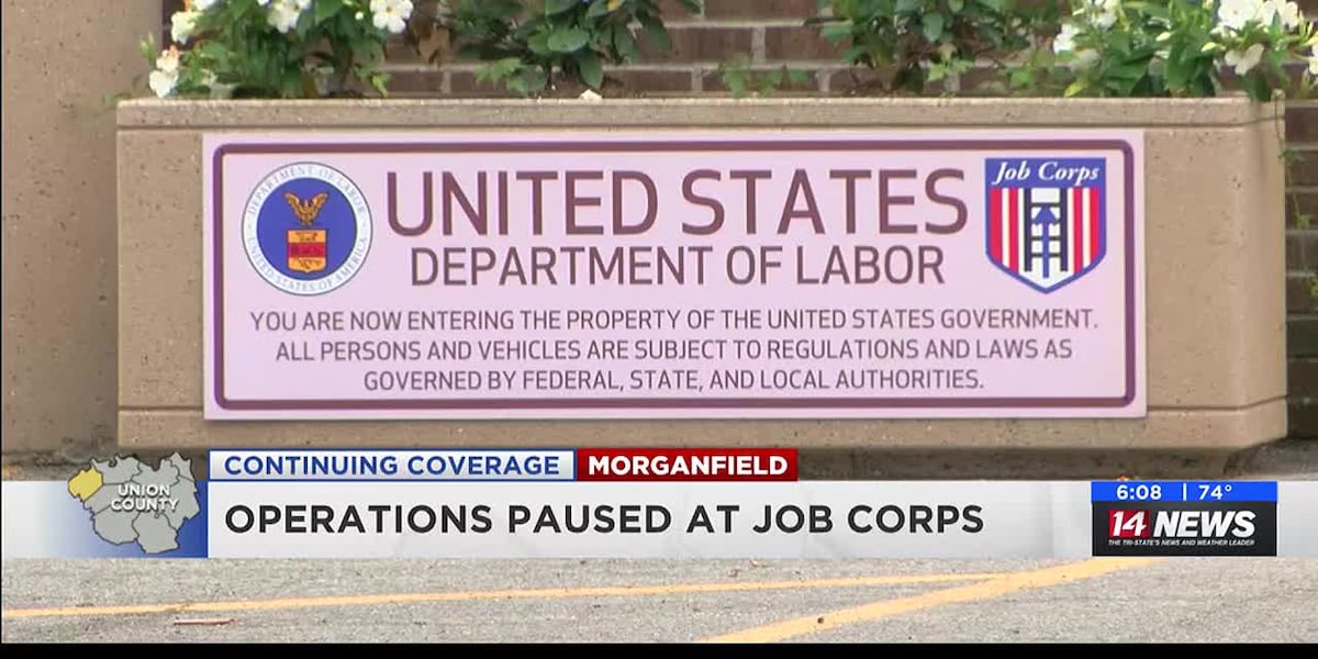 Labor Department Address Local Job Corps reacts as U.S. Labor Dept. pauses operations nationwide