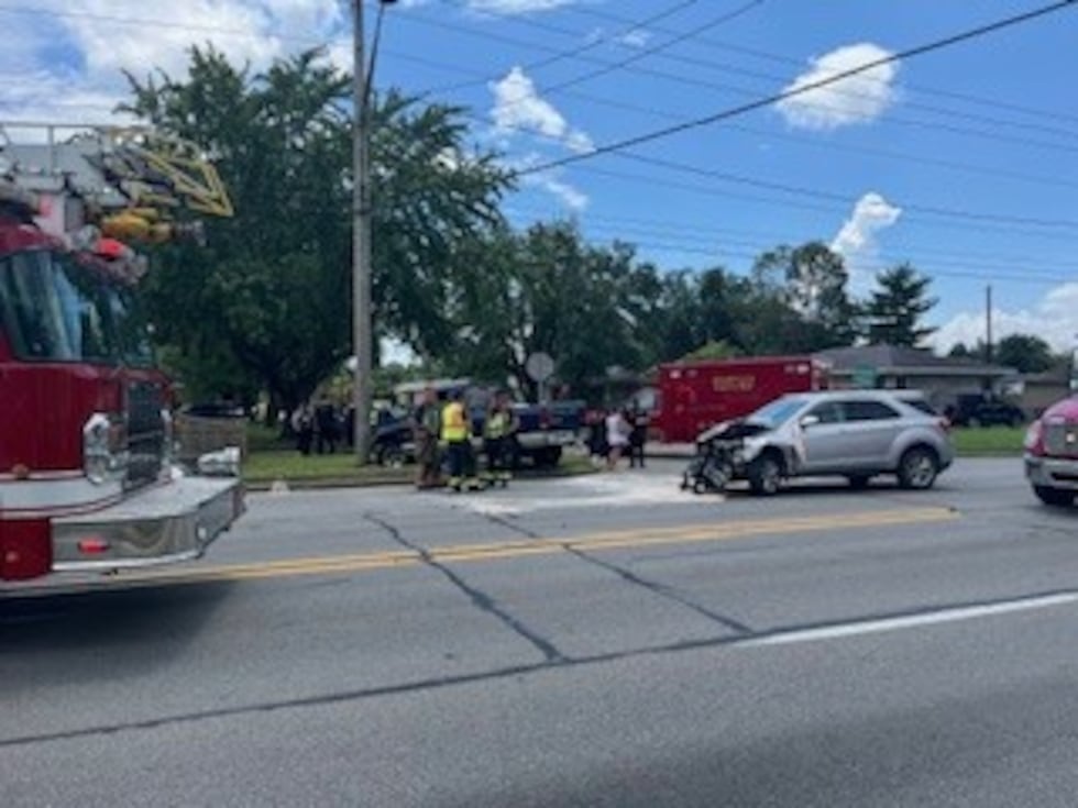 Two-car crash causes traffic delays on Morgan Ave.