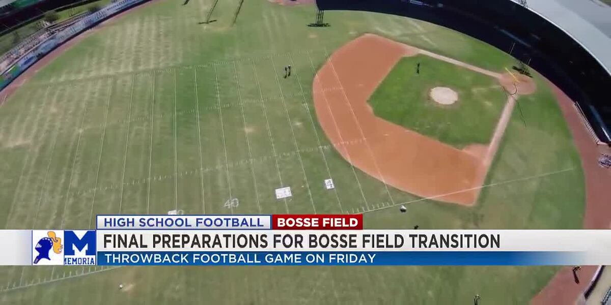 Tigers practice at Bosse after field transition complete
