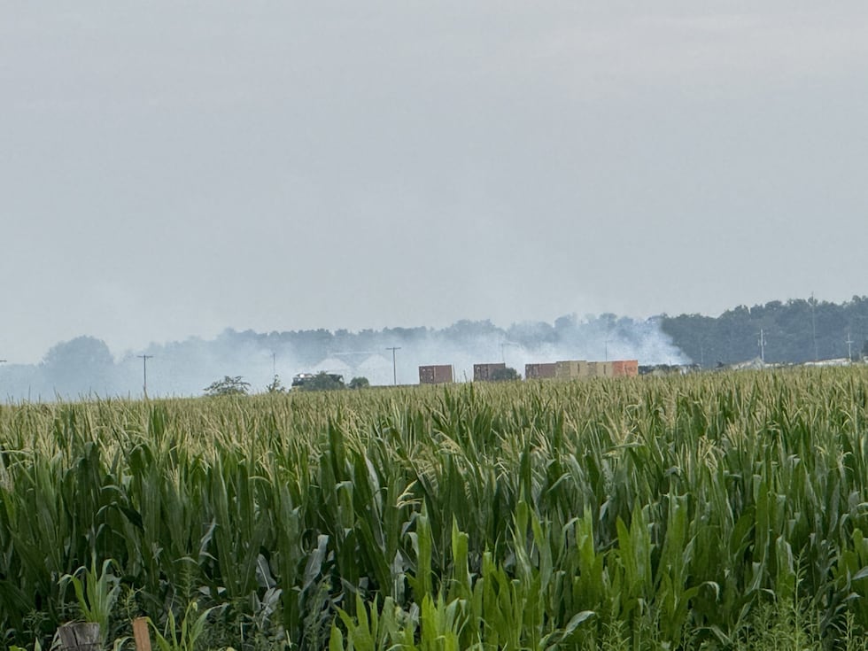 Train derailment spills hazardous materials in Illinois, closing multiple roads