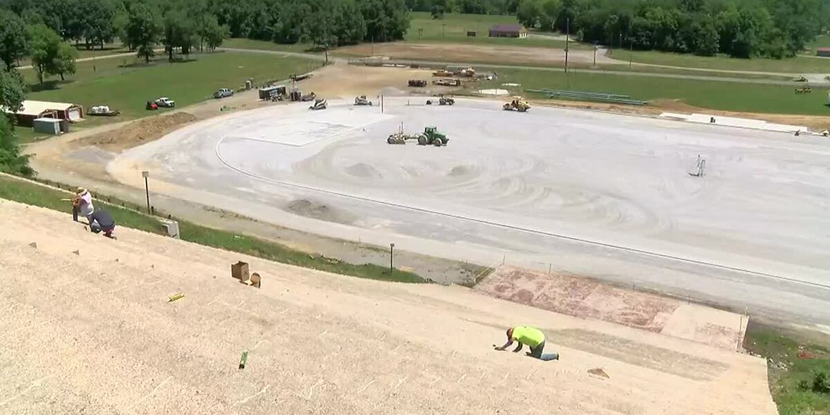 Snake Pit Infield Mount Carmel “Snake Pit” getting facelift with new field turf installation