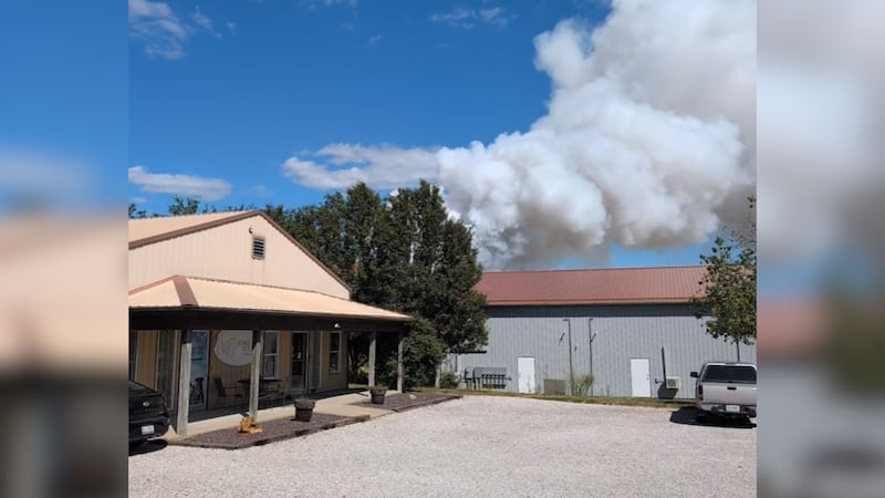 Warrick Humane Society evacuated due to chemical fire in Newburgh