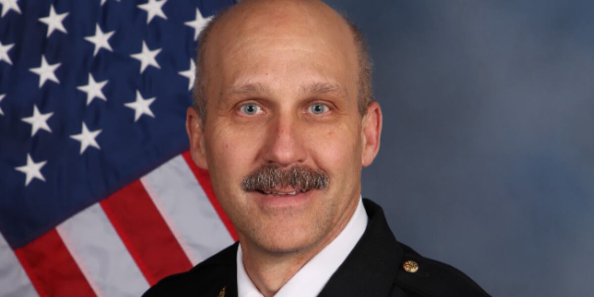 Chief Larson Evansville Fire Dept. Division Chief Mike Larson set to retire in June