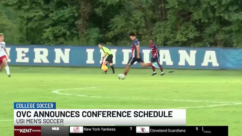 USI men's soccer schedule