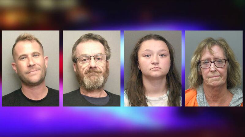 Timothy Moore, Joshua Miller, Madison Wilder, & Cathi Myers