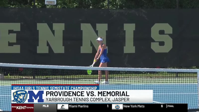 Memorial Providence girls tennis semistate