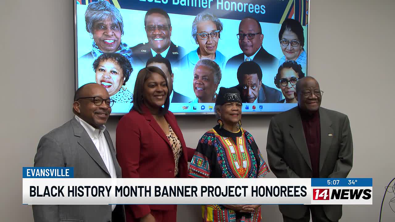 Honorees named for Downtown Evansville Black History Month Banner Project