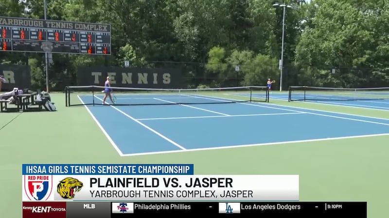 Jasper Plainfield girls tennis semistate