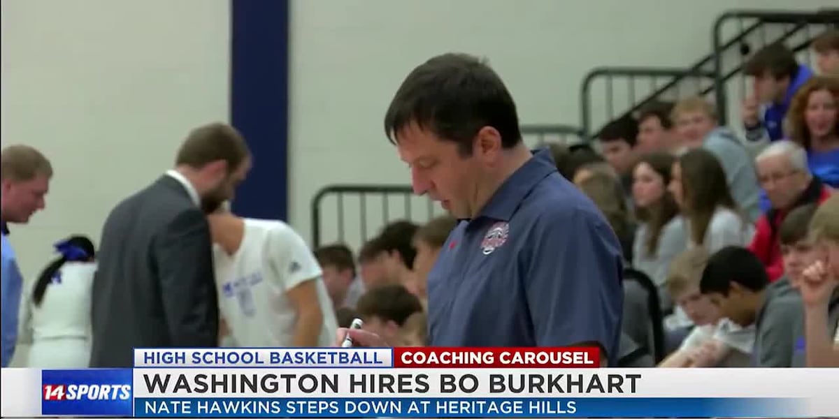 Bo Burkhart named Washington HS basketball head coach; Hawkins steps down at Heritage Hills Bo Burkhart named Washington HS basketball head coach; Hawkins steps down at Heritage Hills