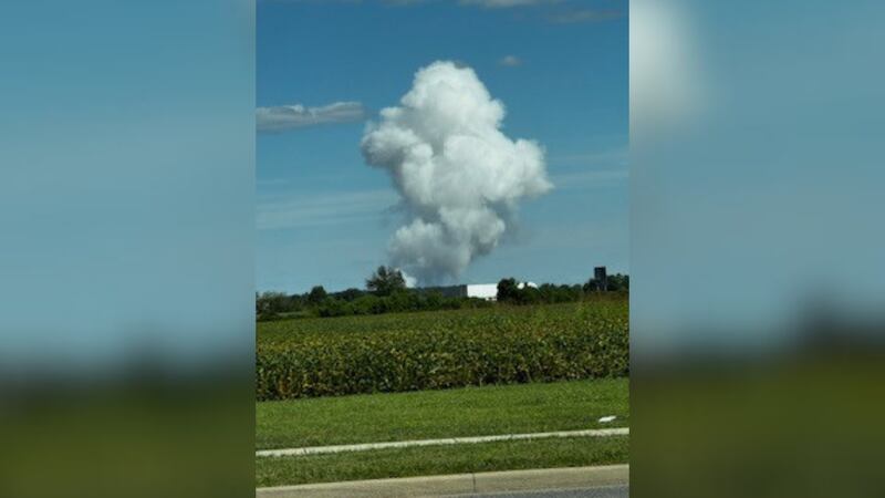 Ohio Township Fire Department says chemical fire has been extinguished