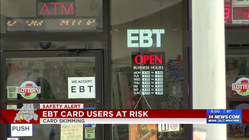 Evansville Police warn EBT users about card skimmers