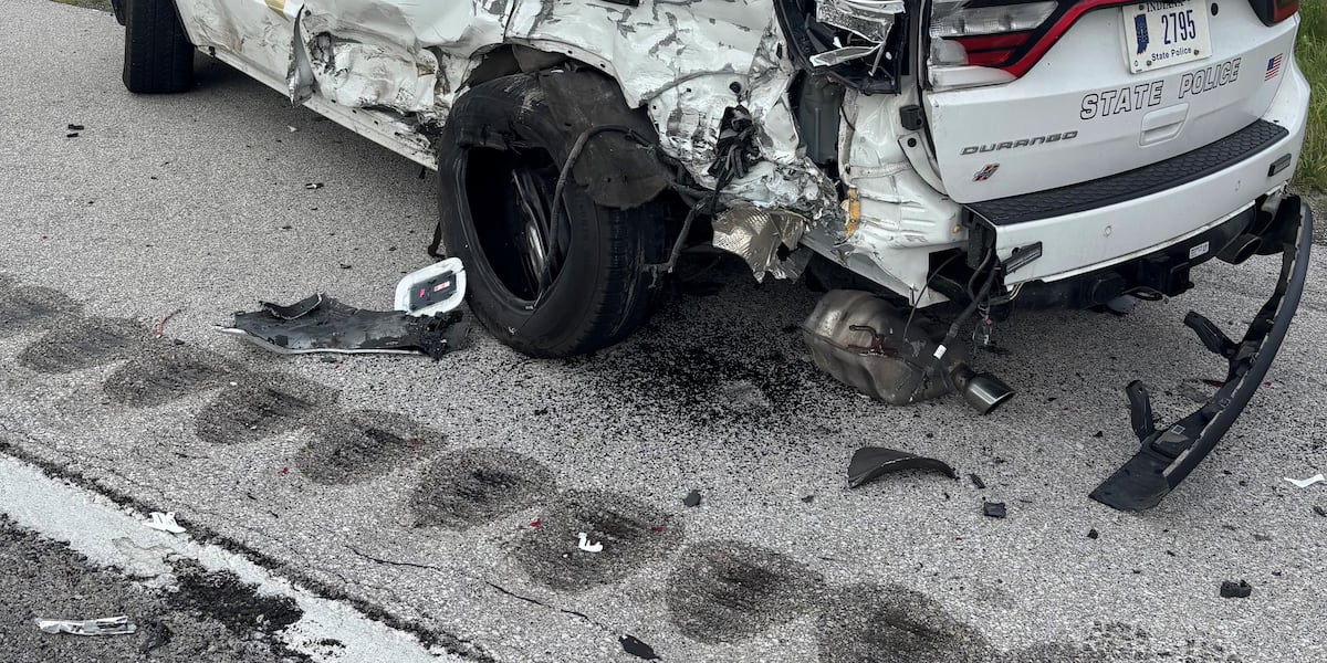ISP trooper hurt in Knox Co. crash