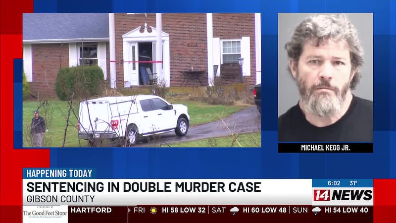 Gibson Co. man charged with murdering ex-wife and son will learn sentence Friday