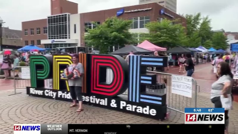 River City Pride Festival & Parade returning to Downtown Evansville this weekend