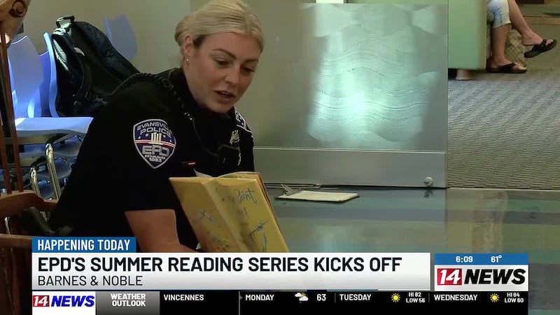 Evansville police launch Read to Succeed summer reading series