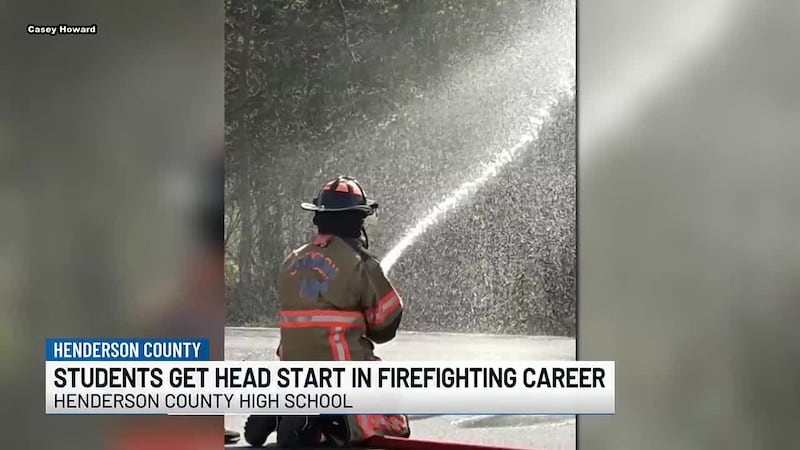 Students get head start in firefighting career