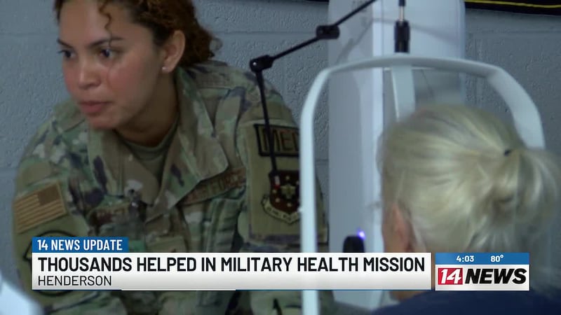 Thousands helped in military health training mission in Henderson