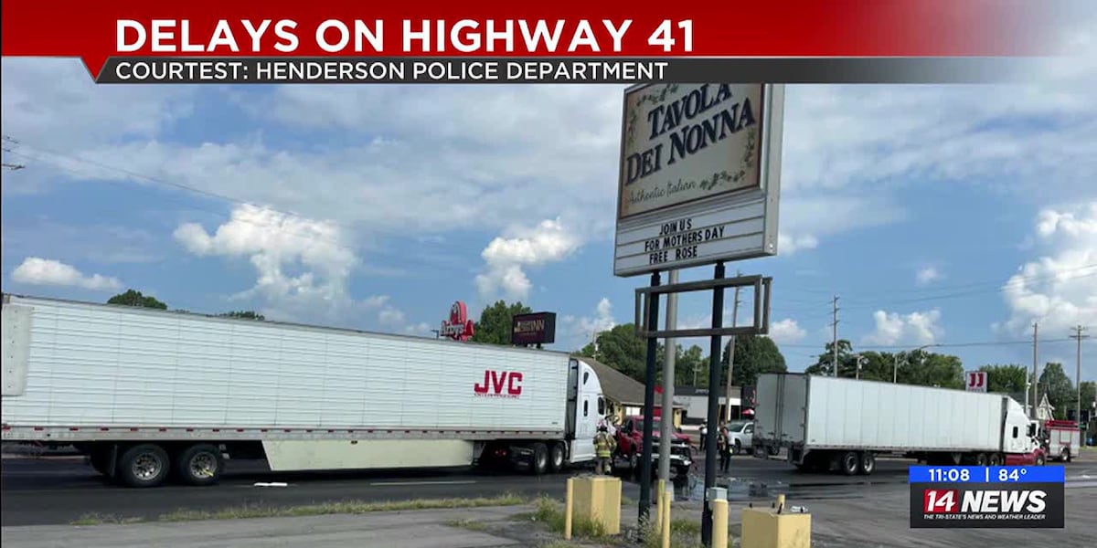 Traffic Alert: Hwy. 41 at Marywood Dr. closed
