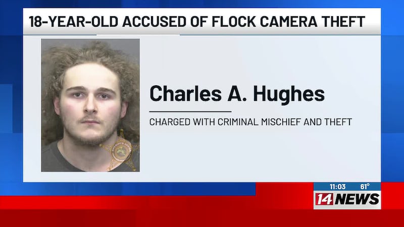 Teen arrested in Evansville flock camera vandalism investigation